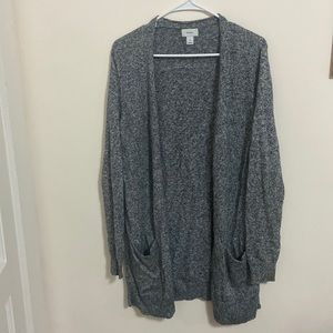 Long length cardigan.